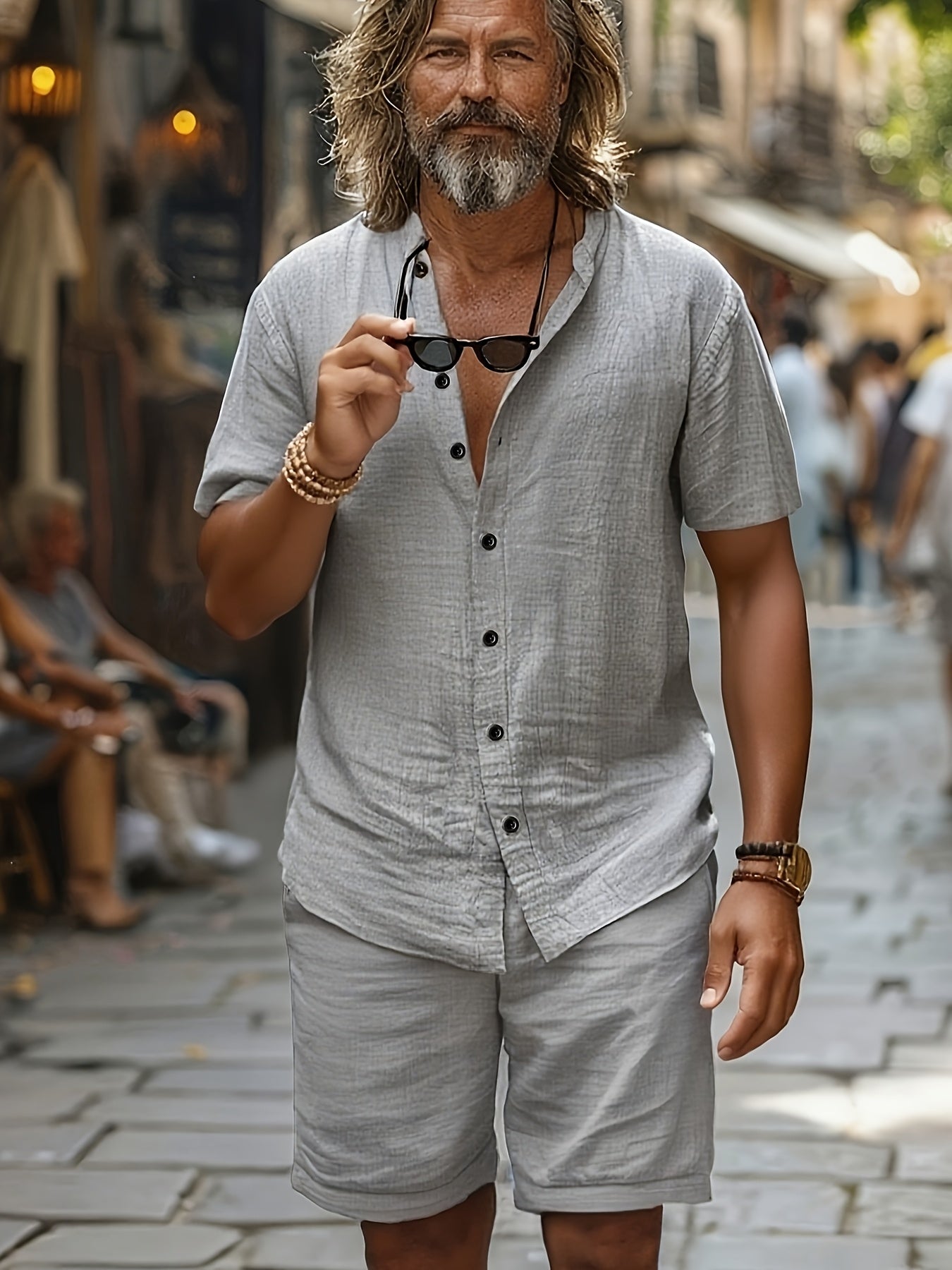 [COMPRA 1 Y LLEVATE 2] - La Costa | Conjunto Doble – Elegancia con Corte Relajado y Tejido Premium