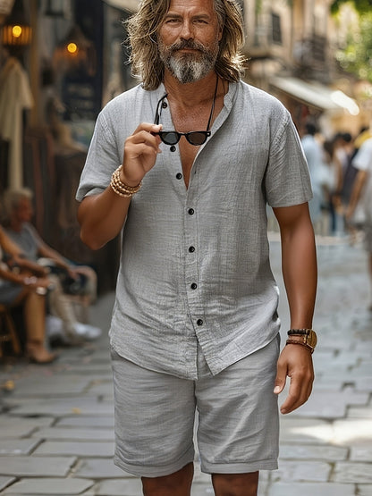 [COMPRA 1 Y LLEVATE 2] - La Costa | Conjunto Doble – Elegancia con Corte Relajado y Tejido Premium