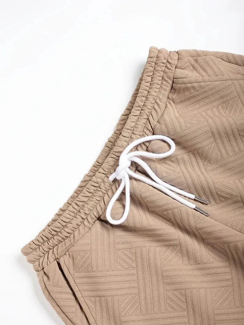 [BUY 1 GET 1 FREE] Lisbon Premium Shirt & Shorts Set